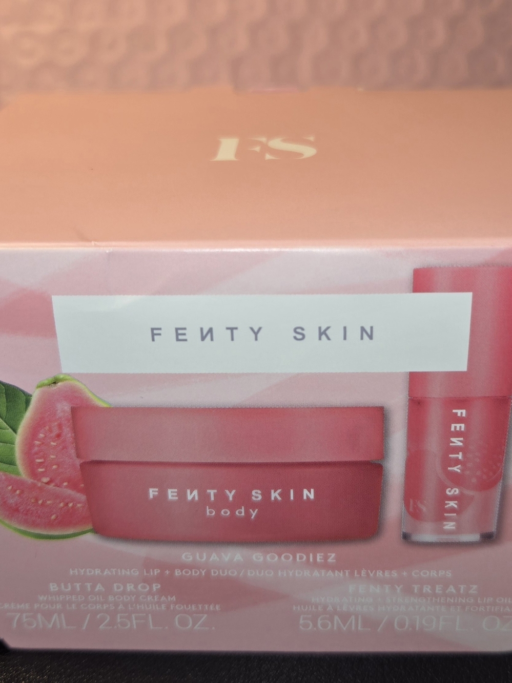 Fenty Beauty Guava Goodiez Lip & Body Duo - Pink